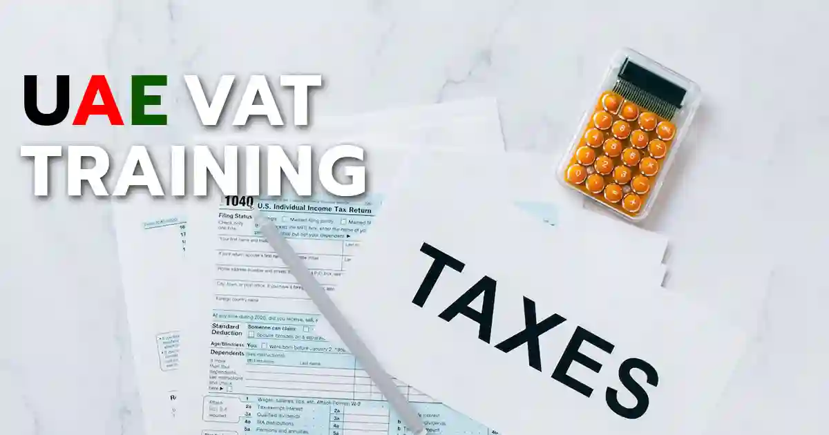 UAE VAT TRAINING IN SHARJAH